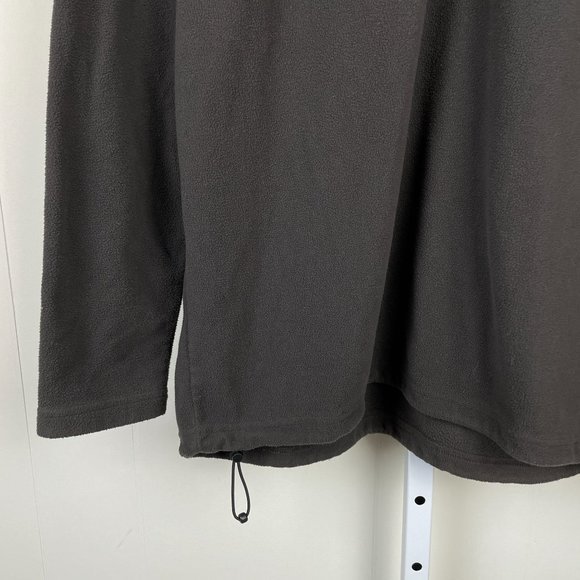 Colorado‎ Clothing Tech Series Fleece Jacket Brown 1/4 Zip Pullover Mens Medium - Picture 4 of 6